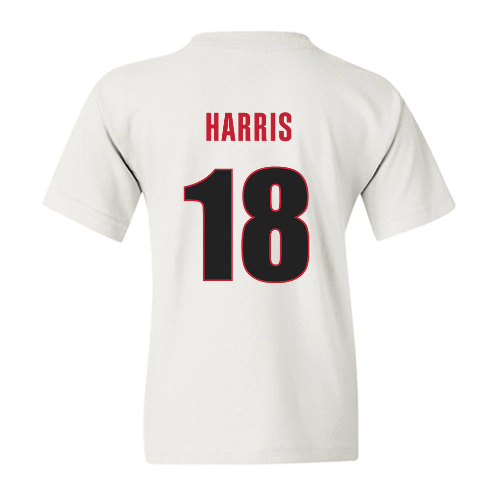 Georgia - NCAA Football : Caden Harris - Classic Shersey Youth T-Shirt-1