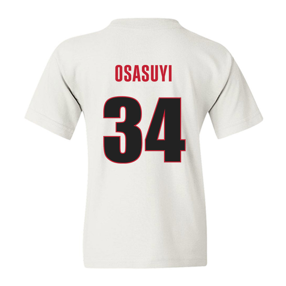 Georgia - NCAA Men's Basketball : Andrew Osasuyi - Classic Shersey Youth T-Shirt-1