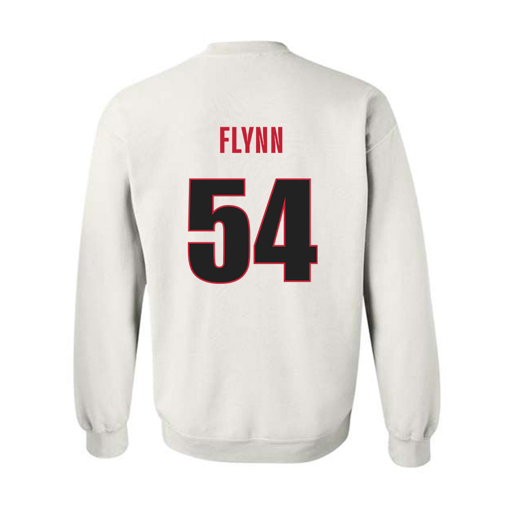 Georgia - NCAA Football : Waltclaire Flynn - Classic Shersey Crewneck Sweatshirt-1