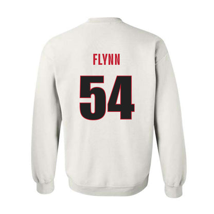 Georgia - NCAA Football : Waltclaire Flynn - Classic Shersey Crewneck Sweatshirt-1