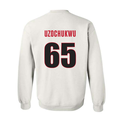 Georgia - NCAA Football : Dennis Uzochukwu - Classic Shersey Crewneck Sweatshirt-1