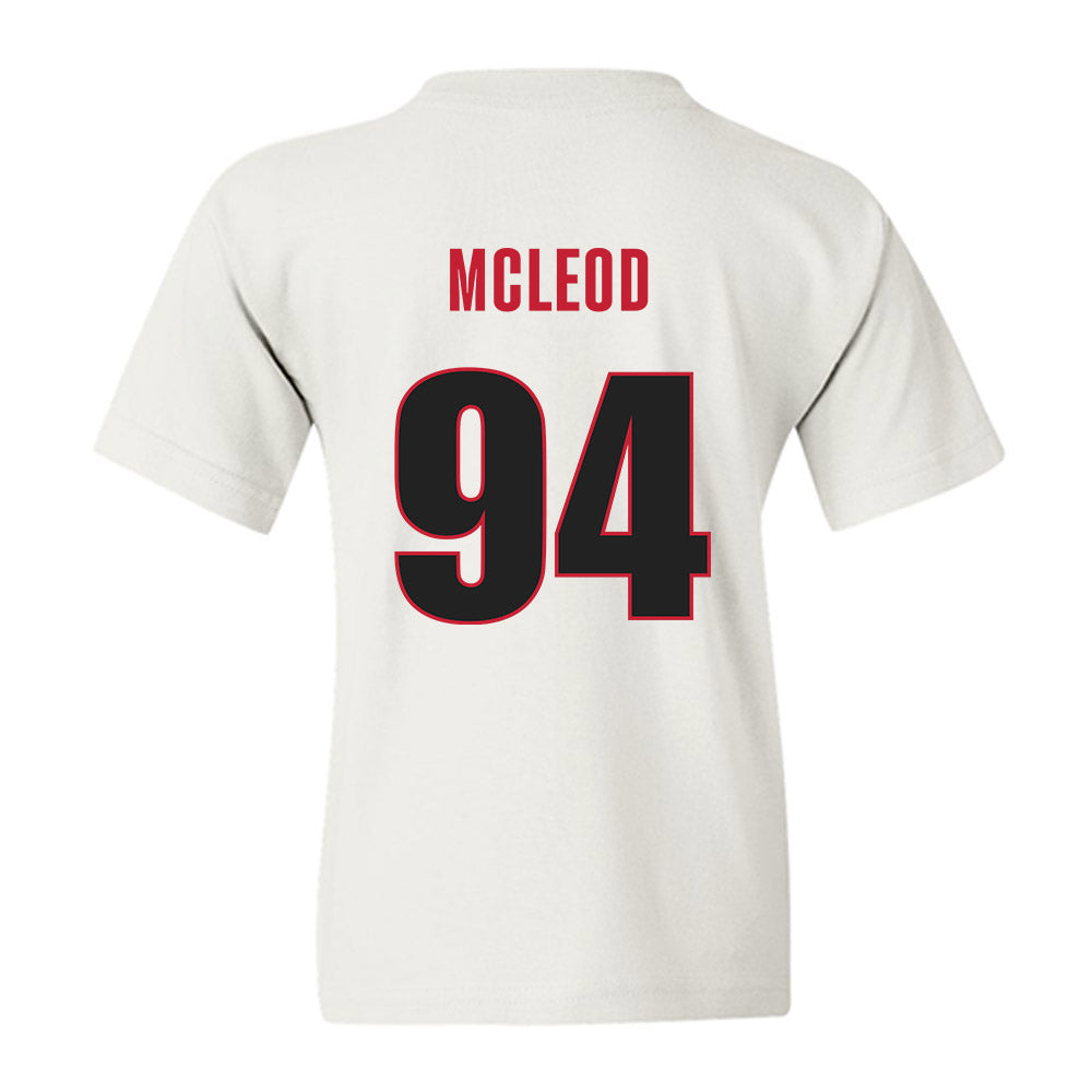 Georgia - NCAA Football : Xzavier McLeod - Classic Shersey Youth T-Shirt-1