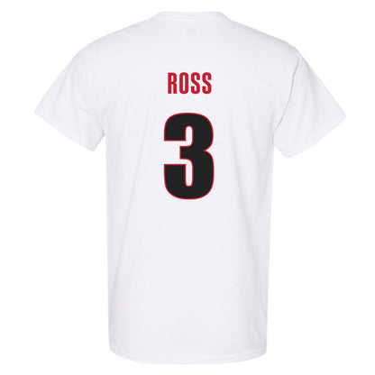 Georgia - NCAA Men's Basketball : Jordan Ross - Classic Shersey T-Shirt-1