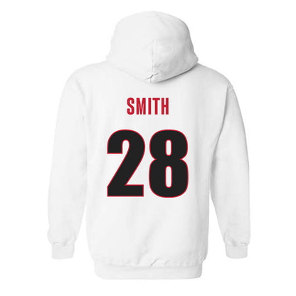 Georgia - NCAA Football : Jordan Smith - Classic Shersey Hooded Sweatshirt-1