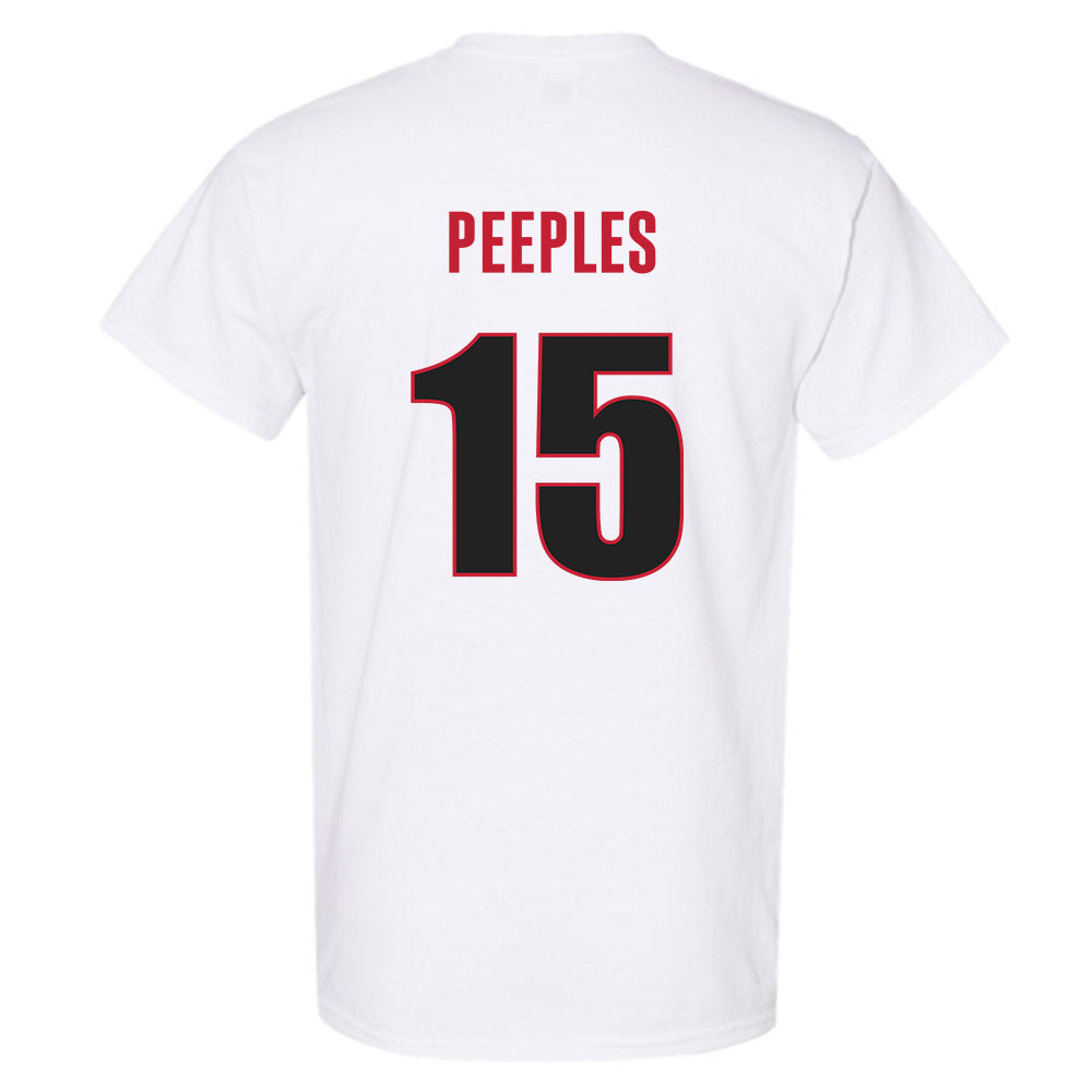 Georgia - NCAA Baseball : Ty Peeples - Classic Shersey T-Shirt-1