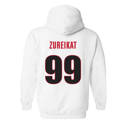 Georgia - NCAA Football : Harran Zureikat - Classic Shersey Hooded Sweatshirt-1