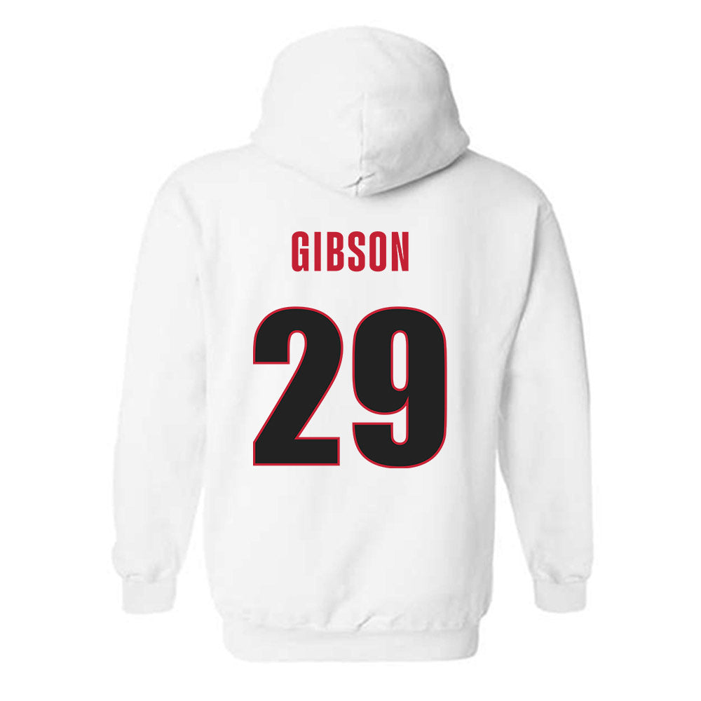Georgia - NCAA Football : Isaiah Gibson - Classic Shersey Hooded Sweatshirt-1