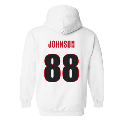 Georgia - NCAA Football : Nasir Johnson - Classic Shersey Hooded Sweatshirt-1