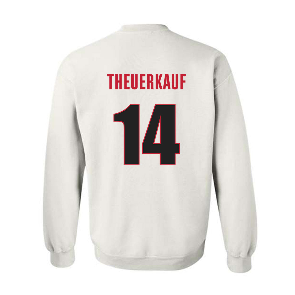 Georgia - NCAA Women's Basketball : Rylie Theuerkauf - Classic Shersey Crewneck Sweatshirt-1