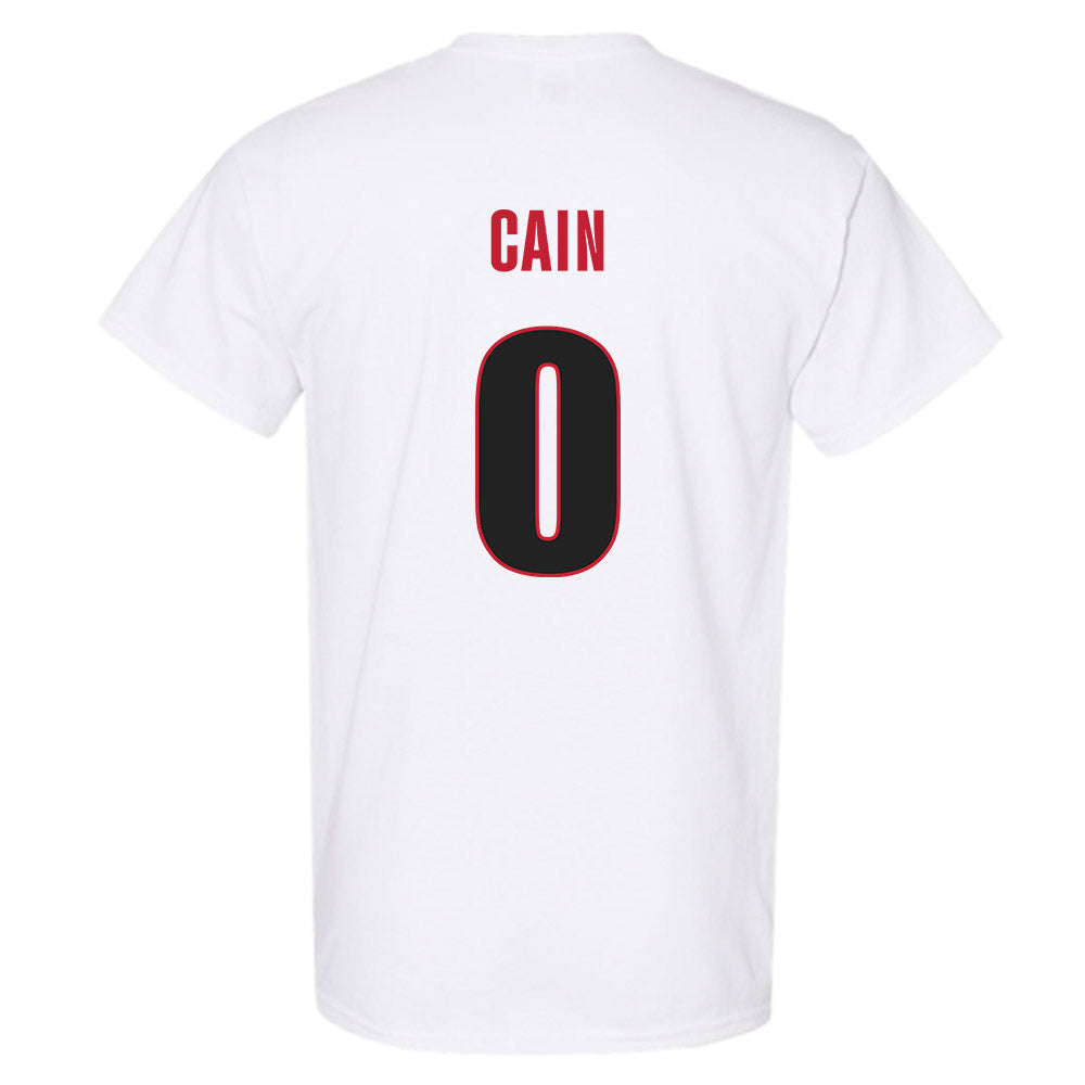 Georgia - NCAA Men's Basketball : Blue Cain - Classic Shersey T-Shirt-1
