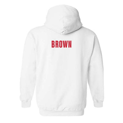 Georgia - NCAA Women's Track & Field : Piper Brown - Classic Shersey Hooded Sweatshirt-1