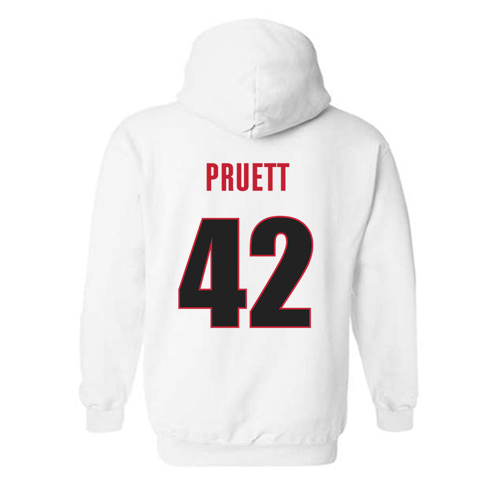 Georgia - NCAA Baseball : Brad Pruett - Classic Shersey Hooded Sweatshirt-1