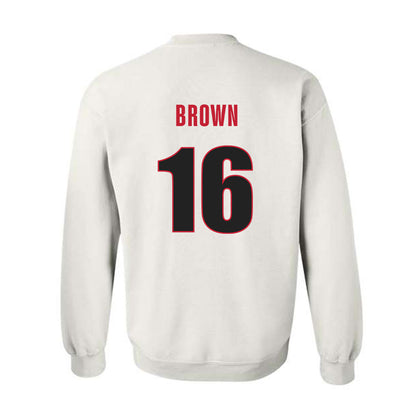Georgia - NCAA Baseball : Zachary Brown - Classic Shersey Crewneck Sweatshirt-1