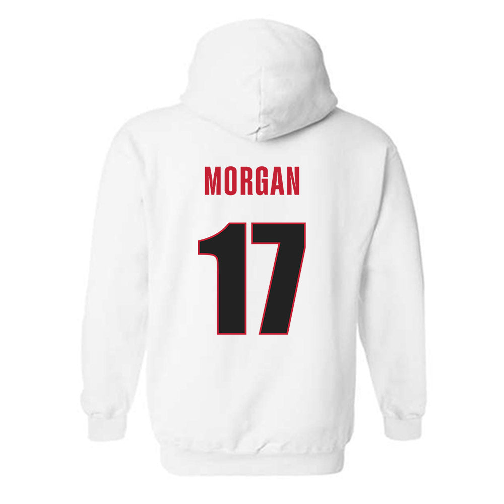 Georgia - NCAA Football : Jaylan Morgan - Classic Shersey Hooded Sweatshirt-1