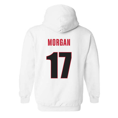 Georgia - NCAA Football : Jaylan Morgan - Classic Shersey Hooded Sweatshirt-1
