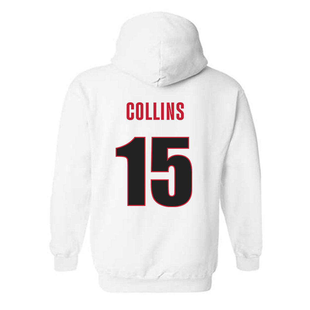 Georgia - NCAA Women's Volleyball : Marin Collins - Classic Shersey Hooded Sweatshirt-1