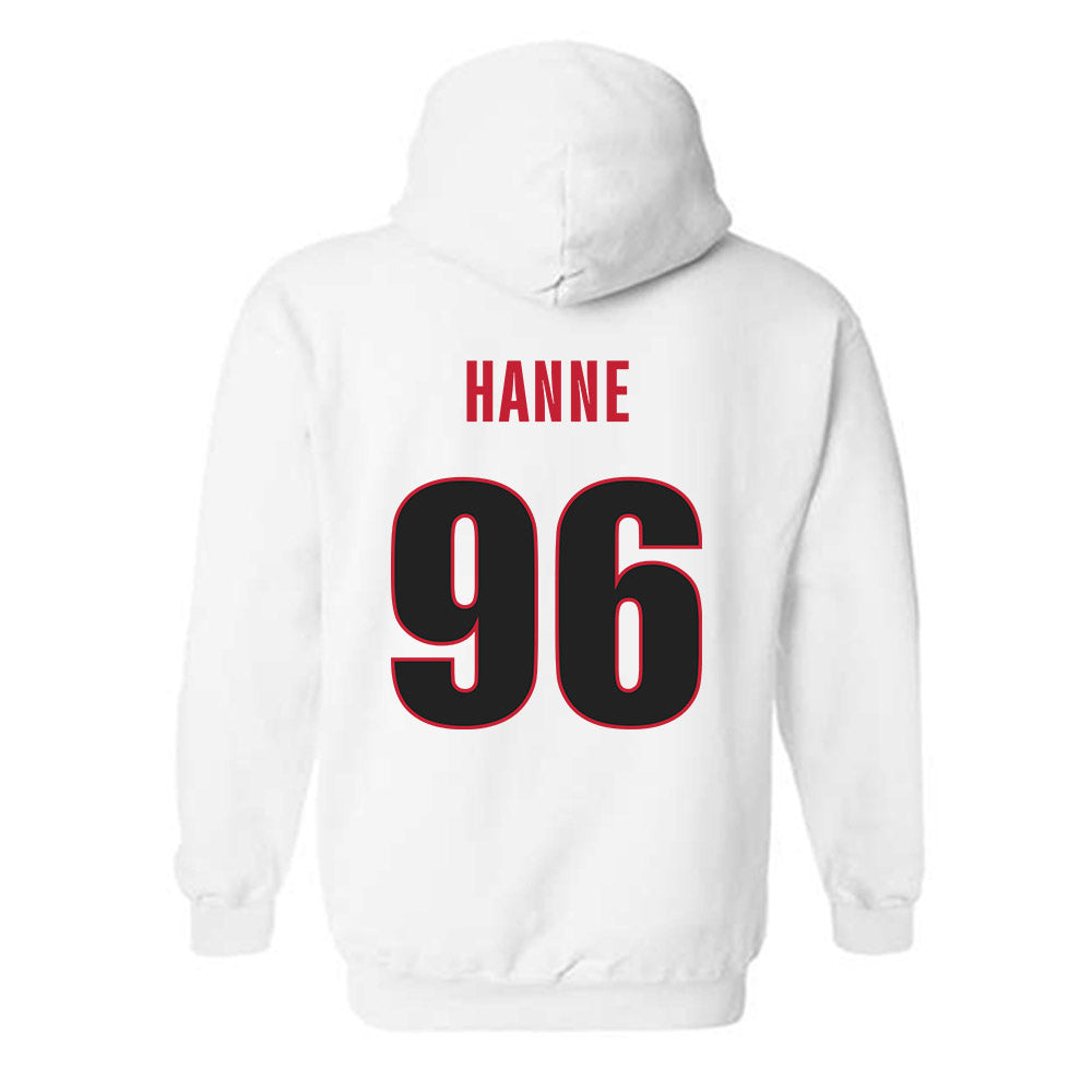 Georgia - NCAA Football : JJ Hanne - Classic Shersey Hooded Sweatshirt-1