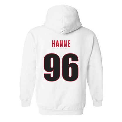 Georgia - NCAA Football : JJ Hanne - Classic Shersey Hooded Sweatshirt-1