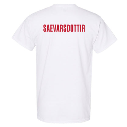 Georgia - NCAA Women's Track & Field : Isold Saevarsdottir - Classic Shersey T-Shirt-1