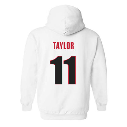 Georgia - NCAA Football : Talyn Taylor - Classic Shersey Hooded Sweatshirt-1