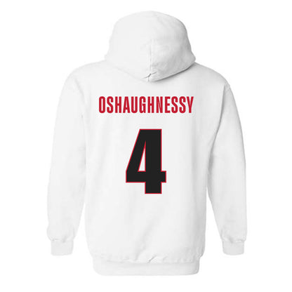 Georgia - NCAA Baseball : Michael Oshaughnessy - Classic Shersey Hooded Sweatshirt-1