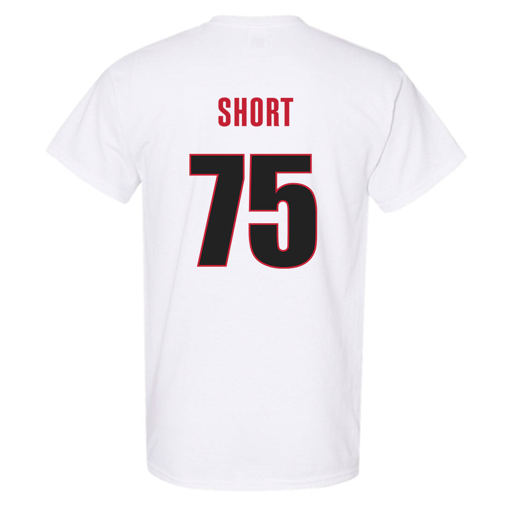 Georgia - NCAA Football : Mason Short - Classic Shersey T-Shirt-1