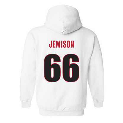 Georgia - NCAA Football : Tyreek Jemison - Classic Shersey Hooded Sweatshirt-1