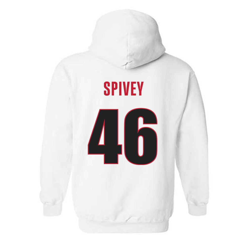 Georgia - NCAA Baseball : Logan Spivey - Classic Shersey Hooded Sweatshirt-1