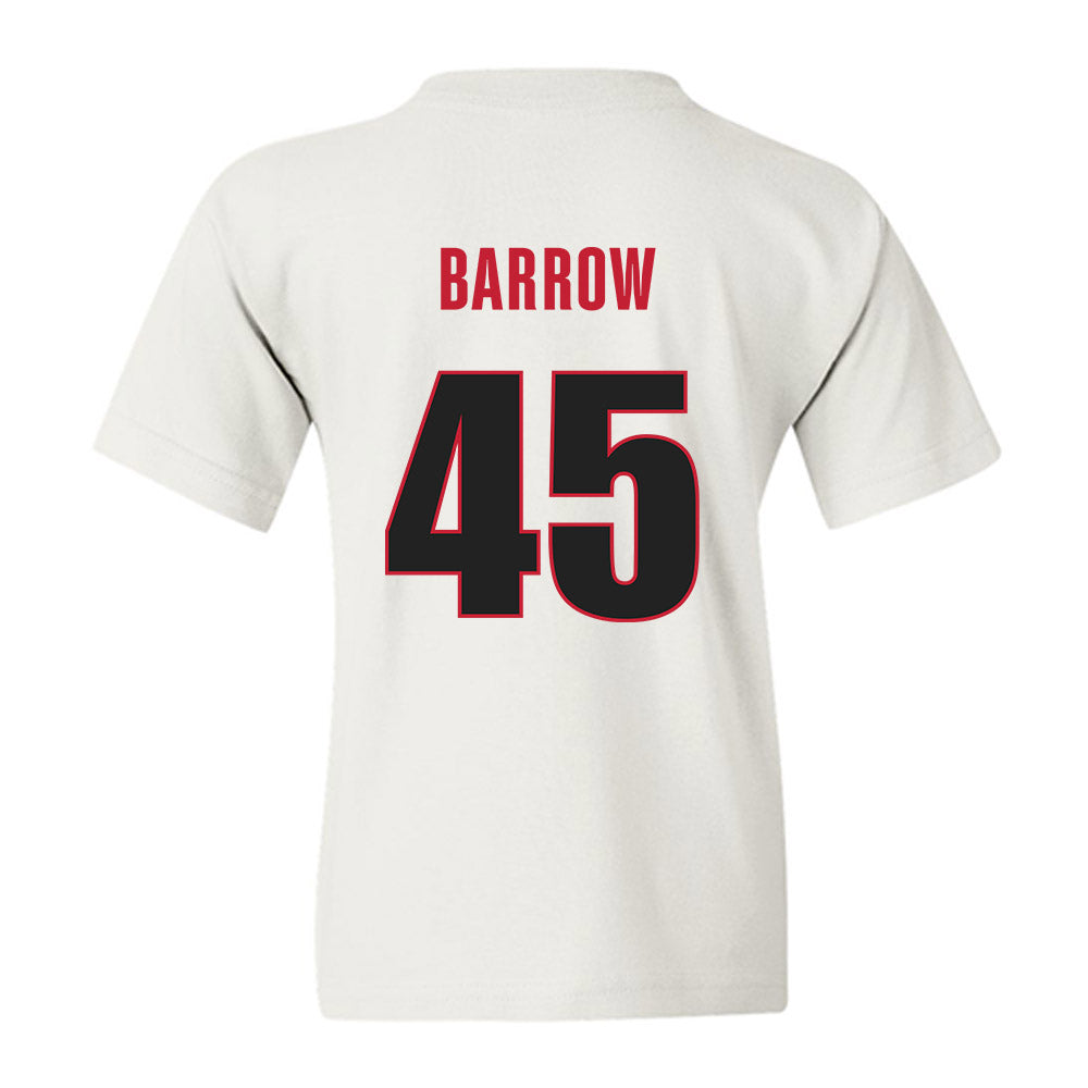 Georgia - NCAA Football : Eli Barrow - Classic Shersey Youth T-Shirt-1