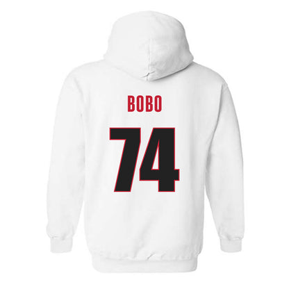 Georgia - NCAA Football : Drew Bobo - Classic Shersey Hooded Sweatshirt-1