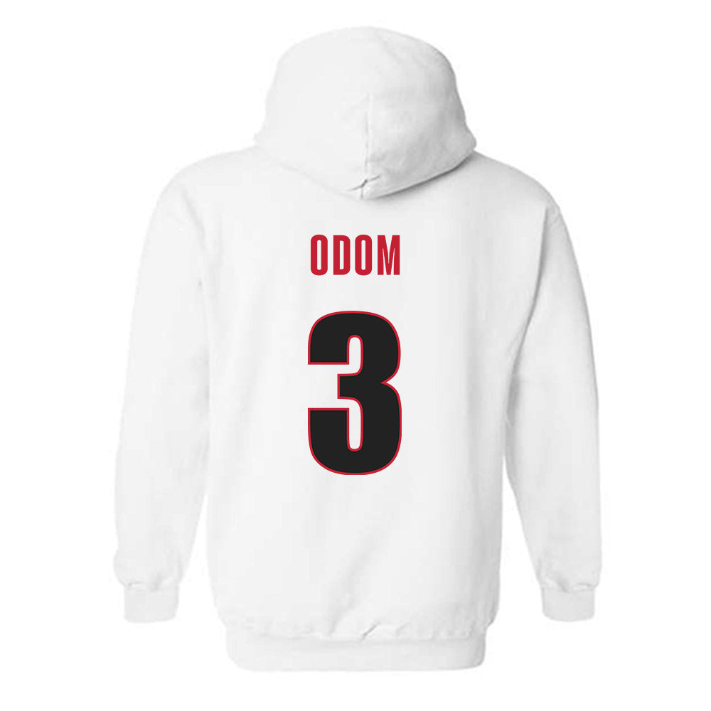 Georgia - NCAA Women's Soccer : Virginia Odom - Classic Shersey Hooded Sweatshirt-1