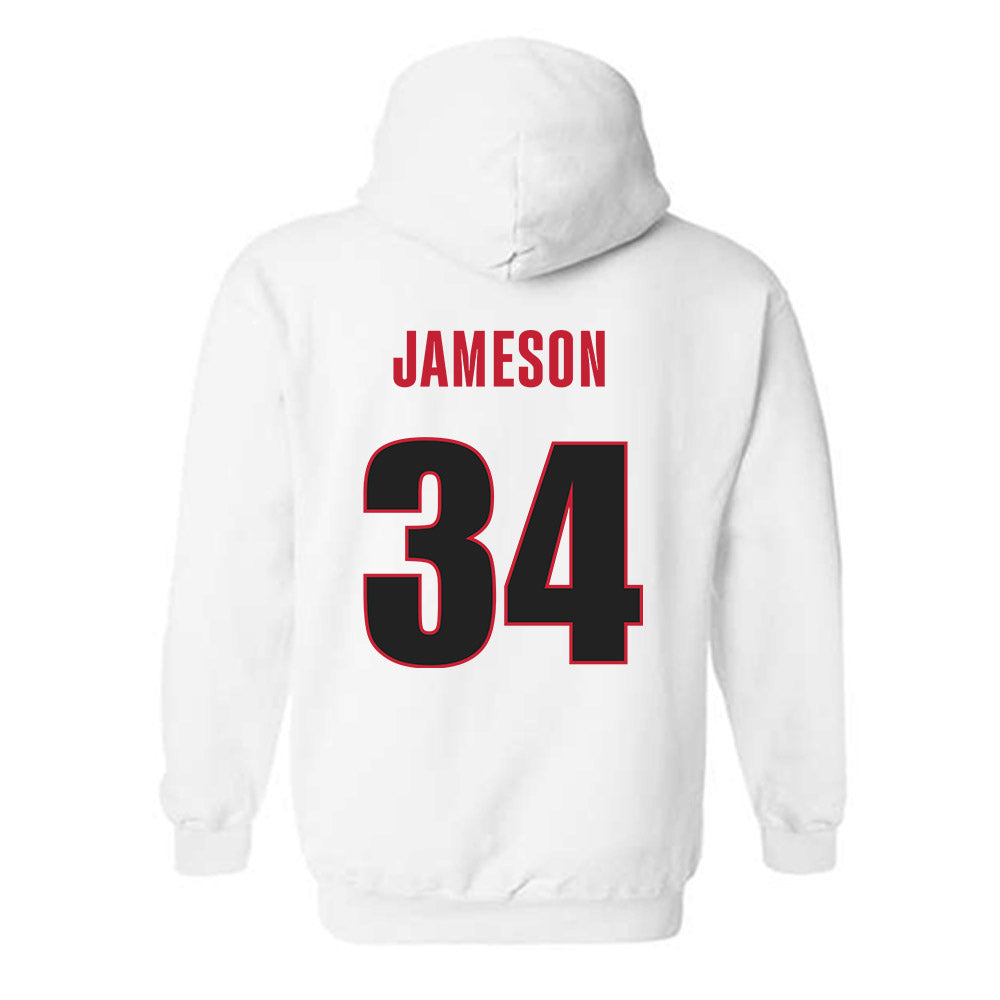 Georgia - NCAA Baseball : Caleb Jameson - Classic Shersey Hooded Sweatshirt-1