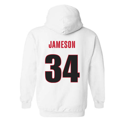 Georgia - NCAA Baseball : Caleb Jameson - Classic Shersey Hooded Sweatshirt-1