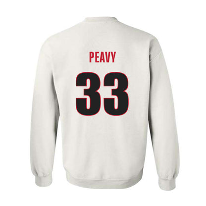 Georgia - NCAA Baseball : Jackson Peavy - Classic Shersey Crewneck Sweatshirt-1