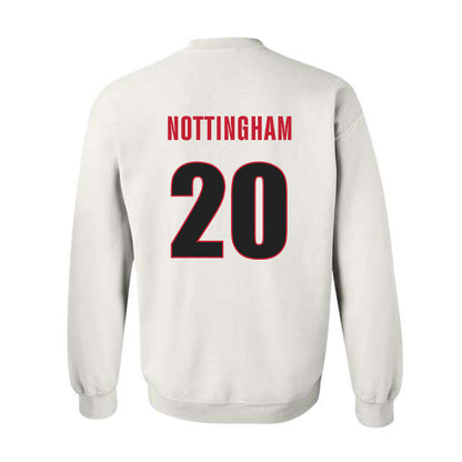 Georgia - NCAA Baseball : Joe Nottingham - Classic Shersey Crewneck Sweatshirt-1