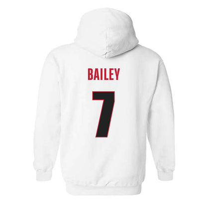 Georgia - NCAA Men's Basketball : Justin Bailey - Classic Shersey Hooded Sweatshirt-1