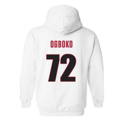 Georgia - NCAA Football : Ekene Ogboko - Classic Shersey Hooded Sweatshirt-1