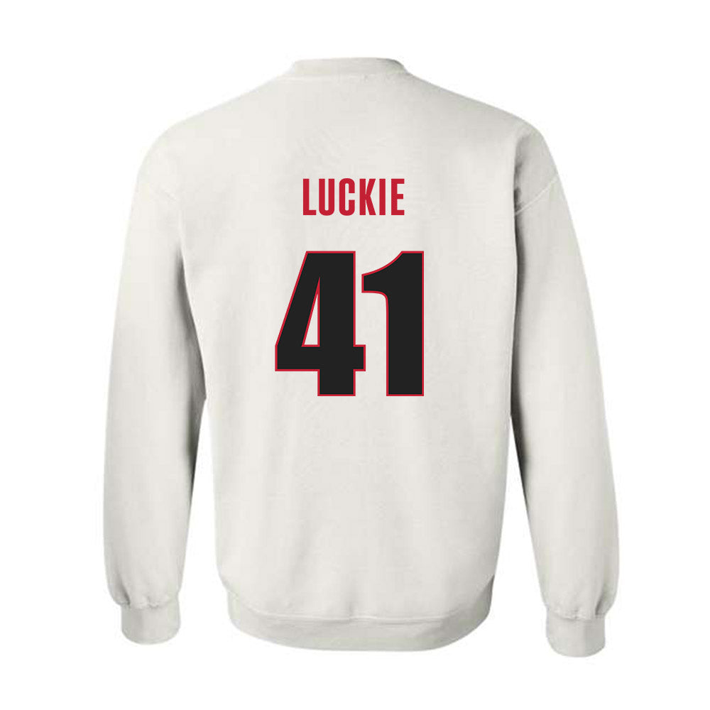 Georgia - NCAA Football : Carter Luckie - Classic Shersey Crewneck Sweatshirt-1