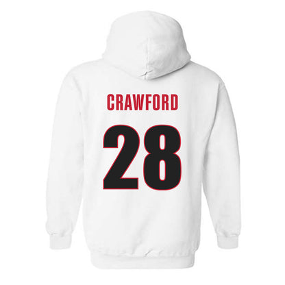 Georgia - NCAA Women's Soccer : London Crawford - Classic Shersey Hooded Sweatshirt-1