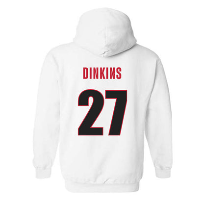 Georgia - NCAA Football : Rasean Dinkins - Classic Shersey Hooded Sweatshirt-1