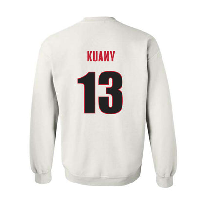 Georgia - NCAA Men's Basketball : Mading Kuany - Classic Shersey Crewneck Sweatshirt-1