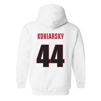 Georgia - NCAA Baseball : Cole Koniarsky - Classic Shersey Hooded Sweatshirt-1