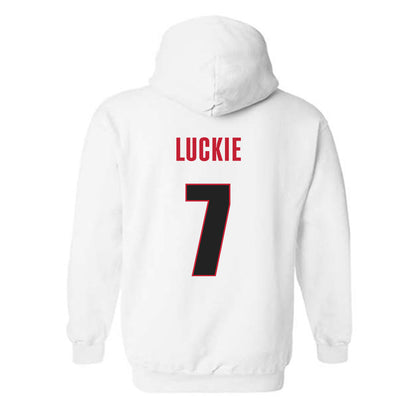 Georgia - NCAA Football : Lawson Luckie - Classic Shersey Hooded Sweatshirt-1