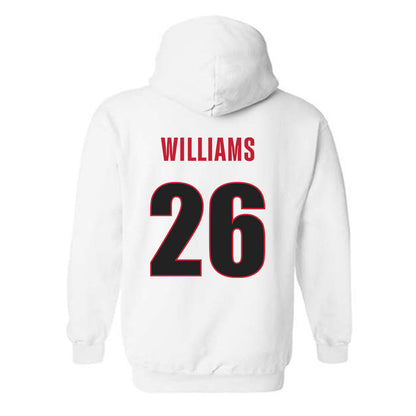 Georgia - NCAA Football : Gentry Williams - Classic Shersey Hooded Sweatshirt-1