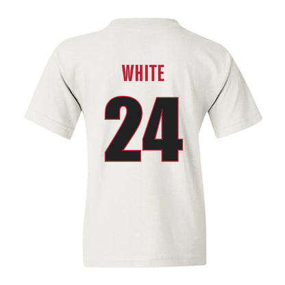 Georgia - NCAA Softball : Esther White - Classic Shersey Youth T-Shirt-1