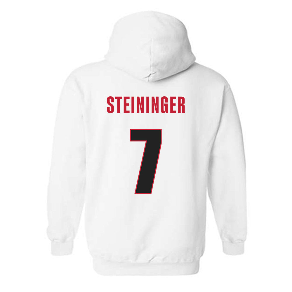 Georgia - NCAA Women's Volleyball : Keira Steininger - Classic Shersey Hooded Sweatshirt-1