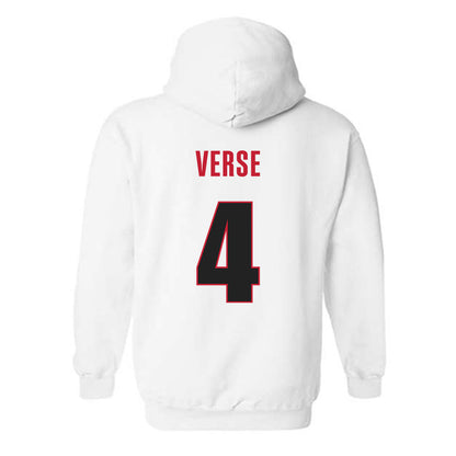 Georgia - NCAA Women's Basketball : Miyah Verse - Classic Shersey Hooded Sweatshirt-1