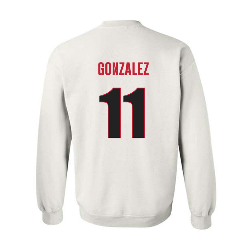 Georgia - NCAA Women's Basketball : Enjulina Gonzalez - Classic Shersey Crewneck Sweatshirt-1