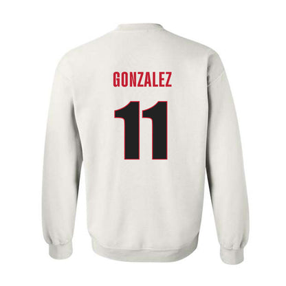 Georgia - NCAA Women's Basketball : Enjulina Gonzalez - Classic Shersey Crewneck Sweatshirt-1
