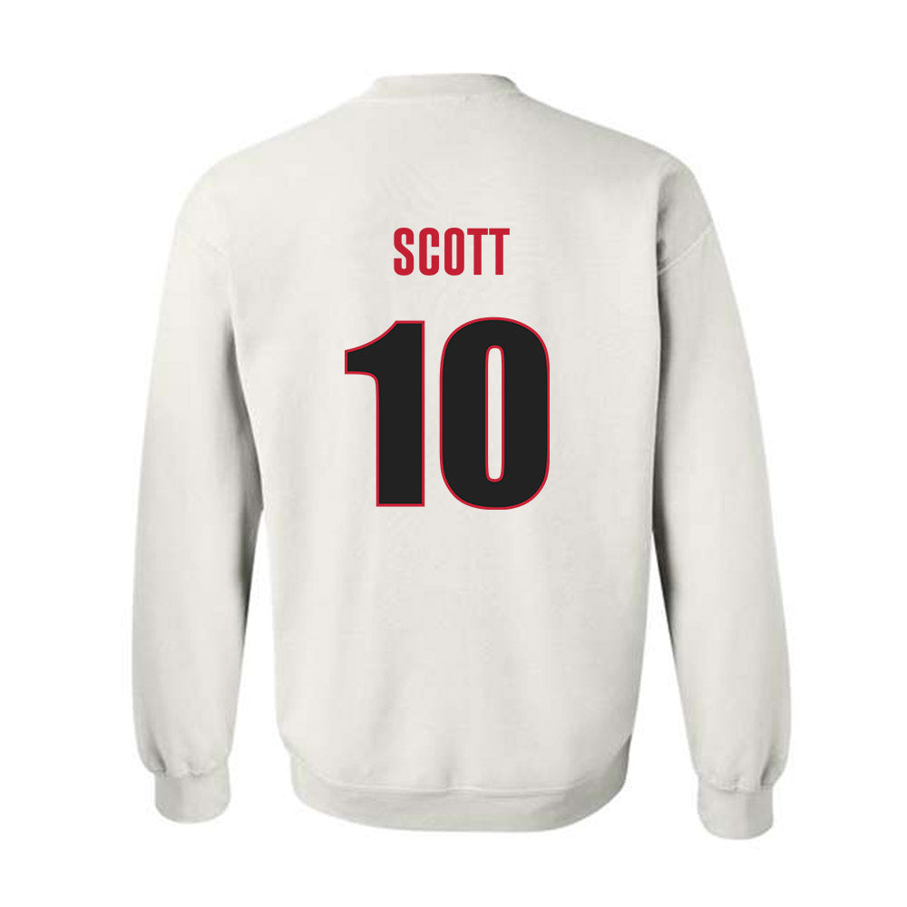 Georgia - NCAA Baseball : Matt Scott - Classic Shersey Crewneck Sweatshirt-1